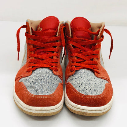 【中古品】【メンズ】 NIKE ナイキ Air Jordan 1 Mid "Denim" DM4352-600 エアジョーダン 1 ミッド "デニム" スニーカー シューズ 靴 160-250129-hn-01-fur サイズ：27.0cm US 9 カラー：マルチカラー 万代Net店