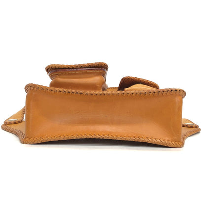 【現状渡し品】【メンズ/レディース】 SAAD サード LEATHER BODY BAG レザー ボディバッグ ウエストバッグ 鞄 188-260521-rs-09-fur カラー：ライトブラウン系 万代Net店