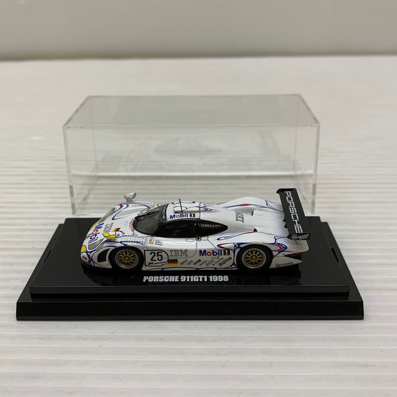 【中古品】 京商 kyosyo 1/64 ポルシェ911 GT1 1998 ル・マン No.25 ホワイト Beads Collection K06541A ミニカー 061-260401-AS-16-min 万代Net店