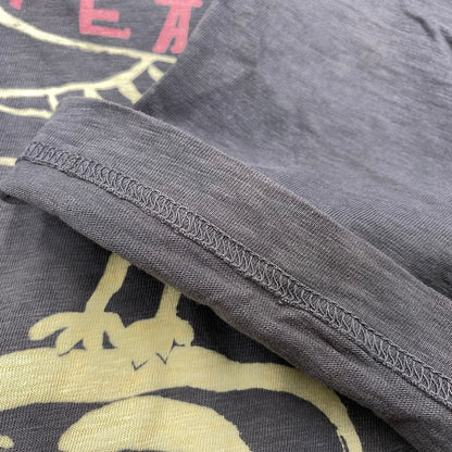 【中古品】【レディース】 45R フォーティーファイブアール ピースバードプリントの908 45星Tシャツ トップス 168-260726-kh-02-izu サイズ：2 カラー：チャコール 万代Net店