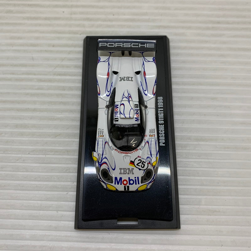 【中古品】 京商 kyosyo 1/64 ポルシェ911 GT1 1998 ル・マン No.25 ホワイト Beads Collection K06541A ミニカー 061-260401-AS-16-min 万代Net店