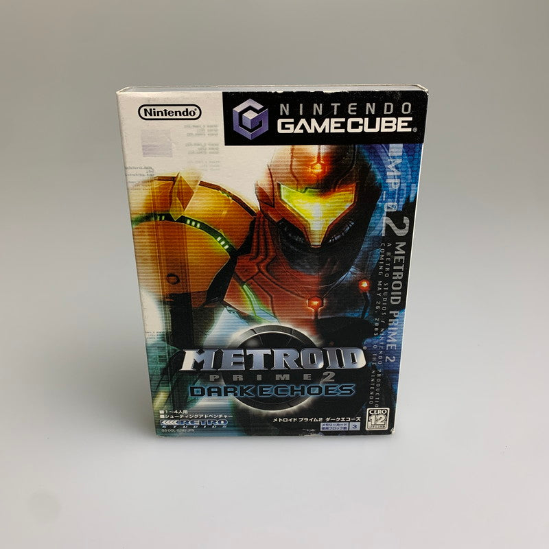 【現状渡し品】 GC メトロイドプライム2 ダークエコーズ 任天堂 レトロスタジオ FPS レトロゲーム CERO:B 023-260307-AS-8-min 万代Net店