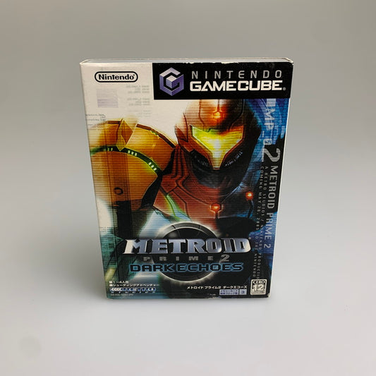 【現状渡し品】 GC メトロイドプライム2 ダークエコーズ 任天堂 レトロスタジオ FPS レトロゲーム CERO:B 023-260307-AS-8-min 万代Net店
