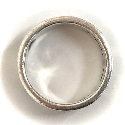 【中古品】【メンズ/レディース】 Ed Wayne Aragon エドウェイン・アラゴン Kewa Old "Storyteller" Overlay Ring c.1990～ ストーリーテラー リング 指輪 スターリング シルバー アクセサリー 192-241003-rs-02-fur カラー：シルバー 万代Net店