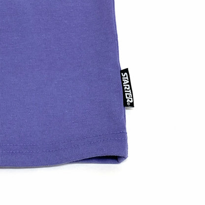 【中古品】【メンズ】 STARTER BLACK LABEL スターターブラックレーベル S/S Tee 半袖 プリント Tシャツ 150-260320-ea-01-fur サイズ：M カラー：パープル 万代Net店