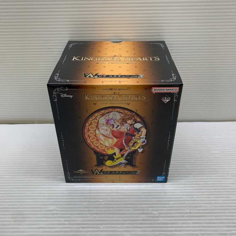 【中古品】 一番くじ KINGDOM HEARTS キングダムハーツ ～25th Anniversary～ A賞 ソラ スタチュー フィギュア バンダイ 箱あり 052-260916-YT-02-min 万代Net店