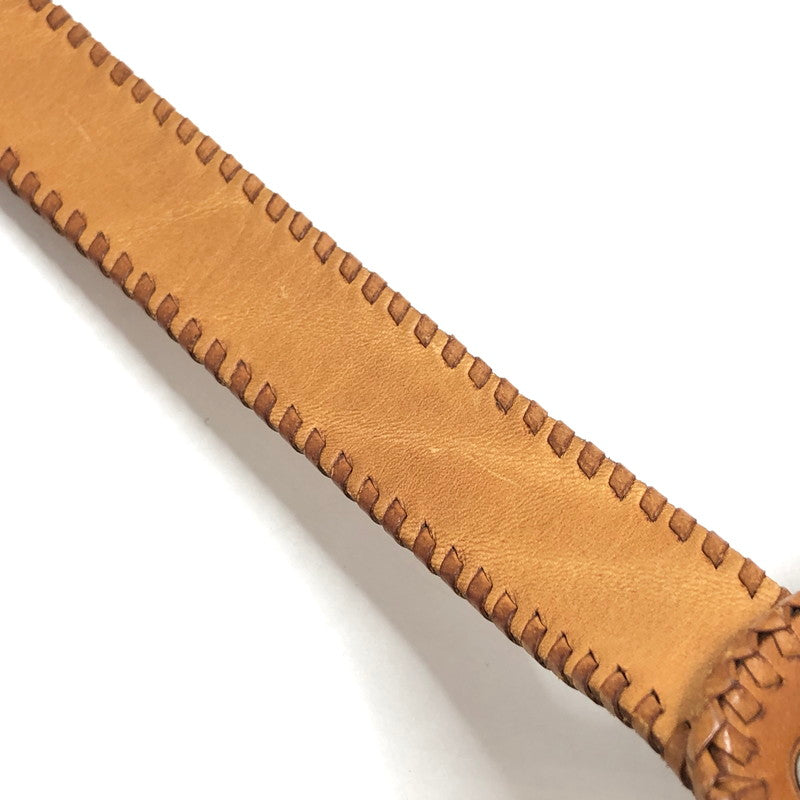 【現状渡し品】【メンズ/レディース】 SAAD サード LEATHER BODY BAG レザー ボディバッグ ウエストバッグ 鞄 188-260521-rs-09-fur カラー：ライトブラウン系 万代Net店