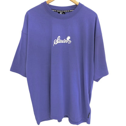 【中古品】【メンズ】 STARTER BLACK LABEL スターターブラックレーベル S/S Tee 半袖 プリント Tシャツ 150-260320-ea-02-fur サイズ：L カラー：パープル 万代Net店