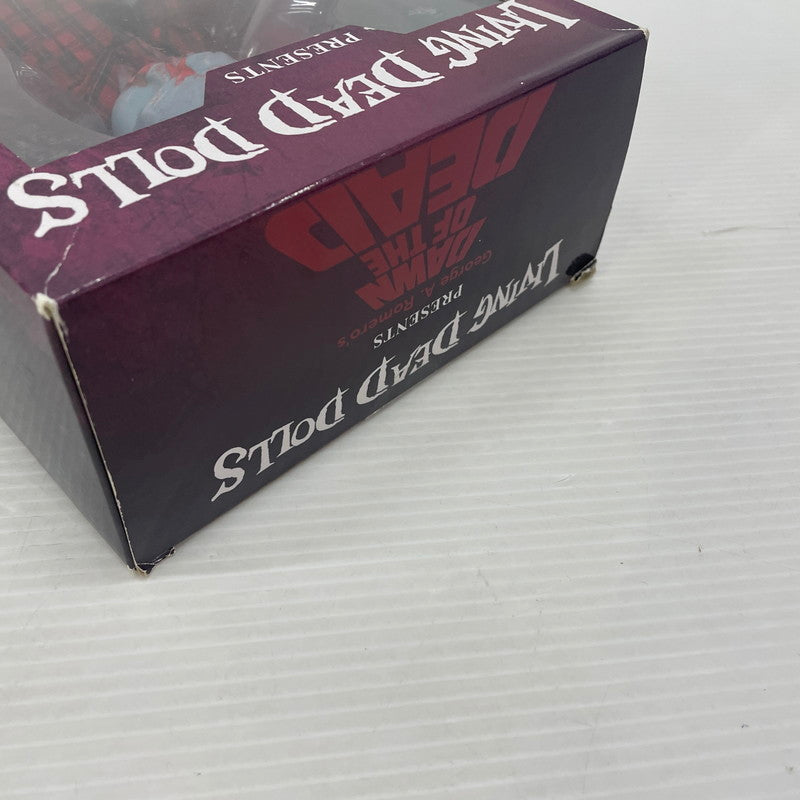 【中古品】 Living Dead Dolls Dawn of the Dead Doll - Plaid Shirt Zombie メズコ リビングデッドドールズプレゼンツ ドーンオブザデッド チェックシャツゾンビ おもちゃ 055-250906-ns-3-tei 万代Net店