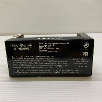 【中古品】 MINICHAMPS 1/43 BMW M3 GTR 2ND/ADAC 2005 ミニカー 061-260401-AS-17-min 万代Net店