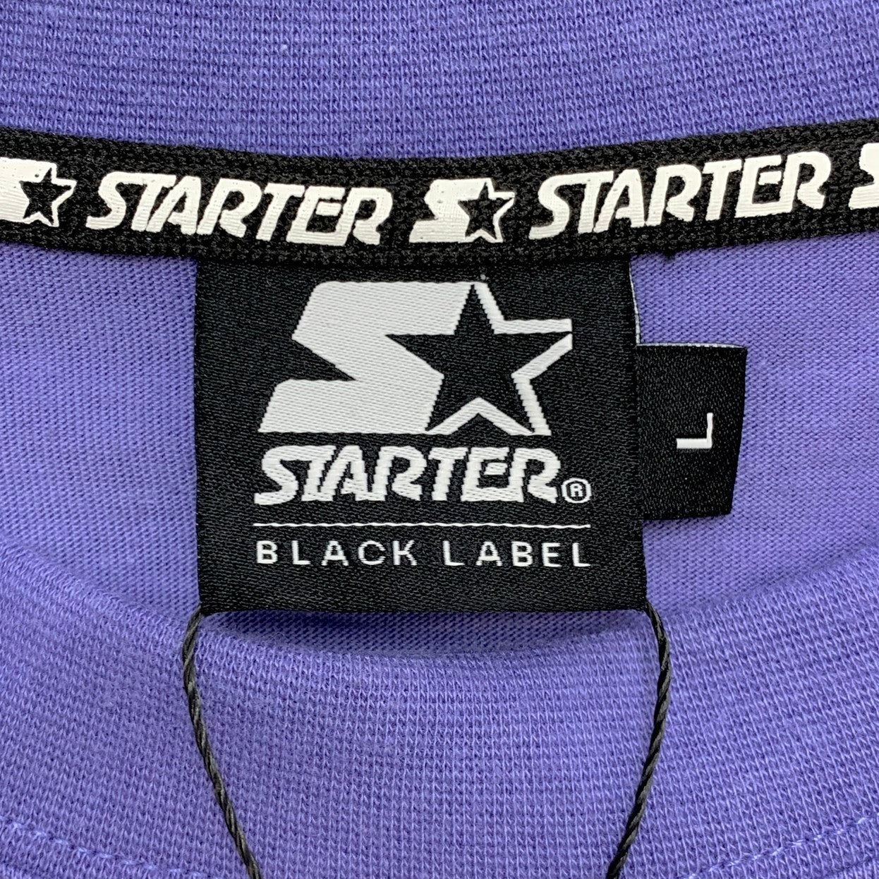 【中古品】【メンズ】 STARTER BLACK LABEL スターターブラックレーベル S/S Tee 半袖 プリント Tシャツ 150-260320-ea-02-fur サイズ：L カラー：パープル 万代Net店