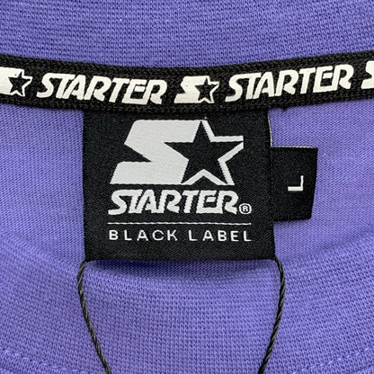 【中古品】【メンズ】 STARTER BLACK LABEL スターターブラックレーベル S/S Tee 半袖 プリント Tシャツ 150-260320-ea-02-fur サイズ：L カラー：パープル 万代Net店