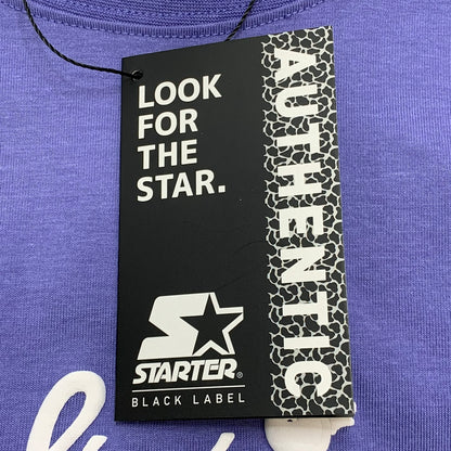 【中古品】【メンズ】 STARTER BLACK LABEL スターターブラックレーベル S/S Tee 半袖 プリント Tシャツ 150-260320-ea-02-fur サイズ：L カラー：パープル 万代Net店