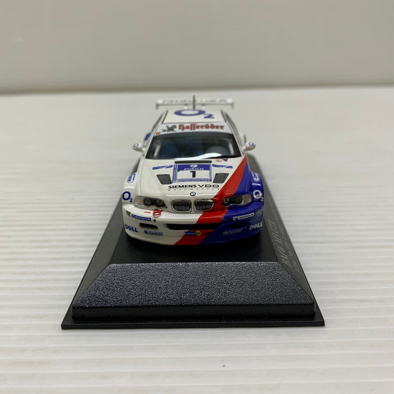 【中古品】 MINICHAMPS 1/43 BMW M3 GTR 2ND/ADAC 2005 ミニカー 061-260401-AS-17-min 万代Net店