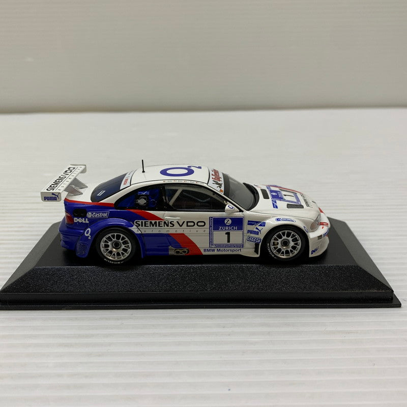 【中古品】 MINICHAMPS 1/43 BMW M3 GTR 2ND/ADAC 2005 ミニカー 061-260401-AS-17-min 万代Net店