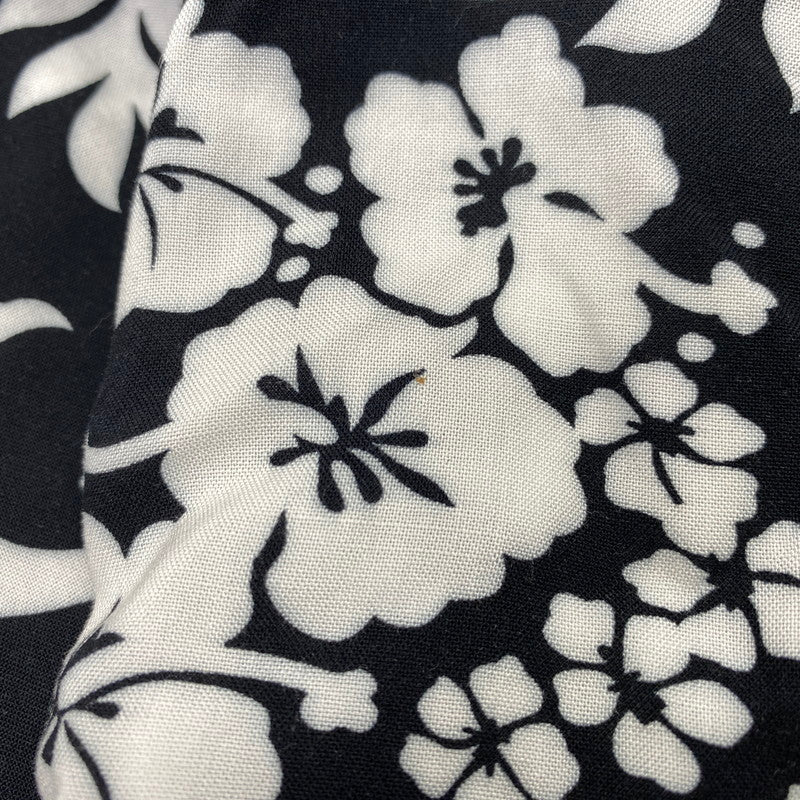 【中古品】【メンズ】 GITMAN BROS. ギットマンブラザーズ 1116-343-0471 UNITED ARROWS 別注 USA製 RAYON SS ALOHA SHIRT ユナイテッドアローズ アロハ シャツ 141-260726-kh-06-izu サイズ：15 カラー：ブラック×ホワイト 万代Net店