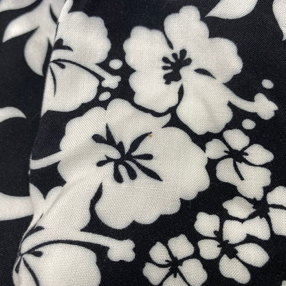 【中古品】【メンズ】 GITMAN BROS. ギットマンブラザーズ 1116-343-0471 UNITED ARROWS 別注 USA製 RAYON SS ALOHA SHIRT ユナイテッドアローズ アロハ シャツ 141-260726-kh-06-izu サイズ：15 カラー：ブラック×ホワイト 万代Net店