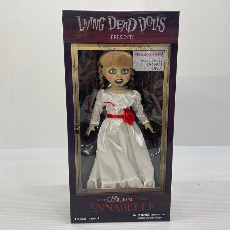 【中古品】 Mezco Living Dead Dolls The Conjuring Kiss of Death Annabelle メズコ LDD リビングデッドドールズ アナベル 死霊館 おもちゃ 055-250906-ns-4-tei 万代Net店