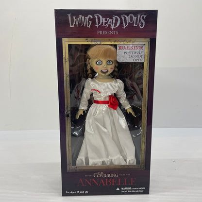 【中古品】 Mezco Living Dead Dolls The Conjuring Kiss of Death Annabelle メズコ LDD リビングデッドドールズ アナベル 死霊館 おもちゃ 055-250906-ns-4-tei 万代Net店