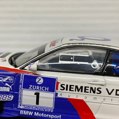 【中古品】 MINICHAMPS 1/43 BMW M3 GTR 2ND/ADAC 2005 ミニカー 061-260401-AS-17-min 万代Net店