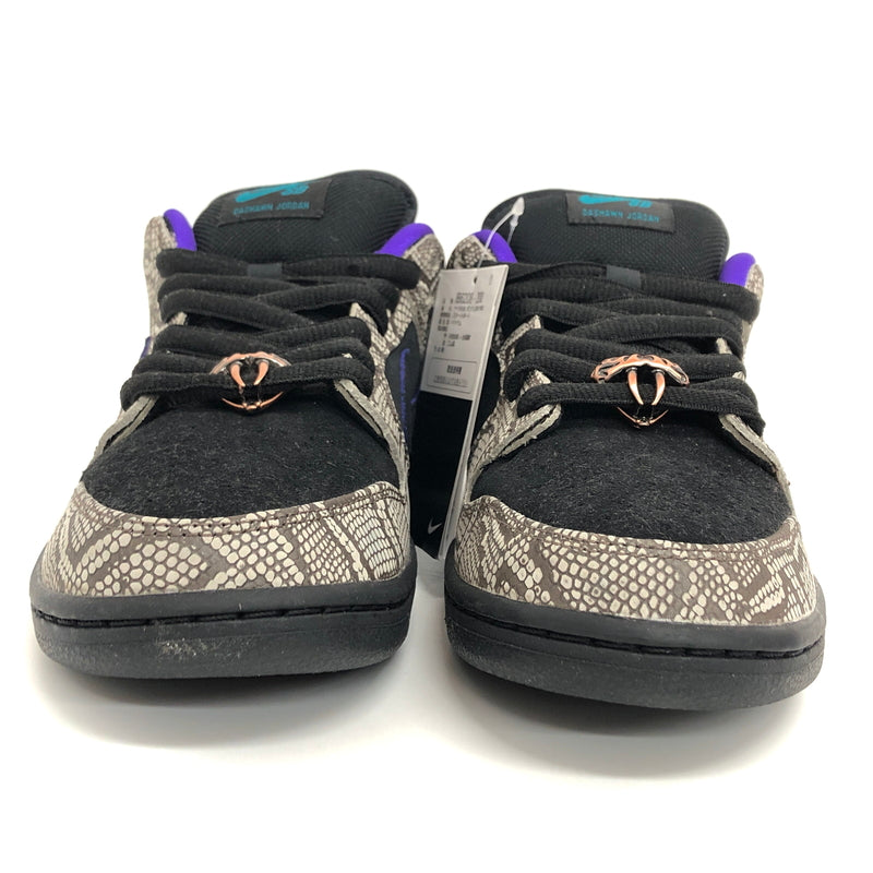 【中古美品】【メンズ】 NIKE × DASHAWN JORDAN ナイキ ダショーン・ジョーダン DUNK LOW "COPPERHEAD" IB6208-200 ダンク ロー コッパーヘッド スニーカー シューズ 160-260806-rs-02-fur サイズ：26.0cm US8 カラー：STRING/BLACK-BRIGHT SPRUCE 万代Net店