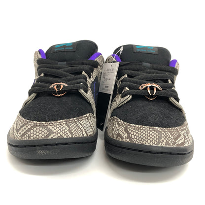 【中古美品】【メンズ】 NIKE × DASHAWN JORDAN ナイキ ダショーン・ジョーダン DUNK LOW "COPPERHEAD" IB6208-200 ダンク ロー コッパーヘッド スニーカー シューズ 160-260806-rs-02-fur サイズ：26.0cm US8 カラー：STRING/BLACK-BRIGHT SPRUCE 万代Net店