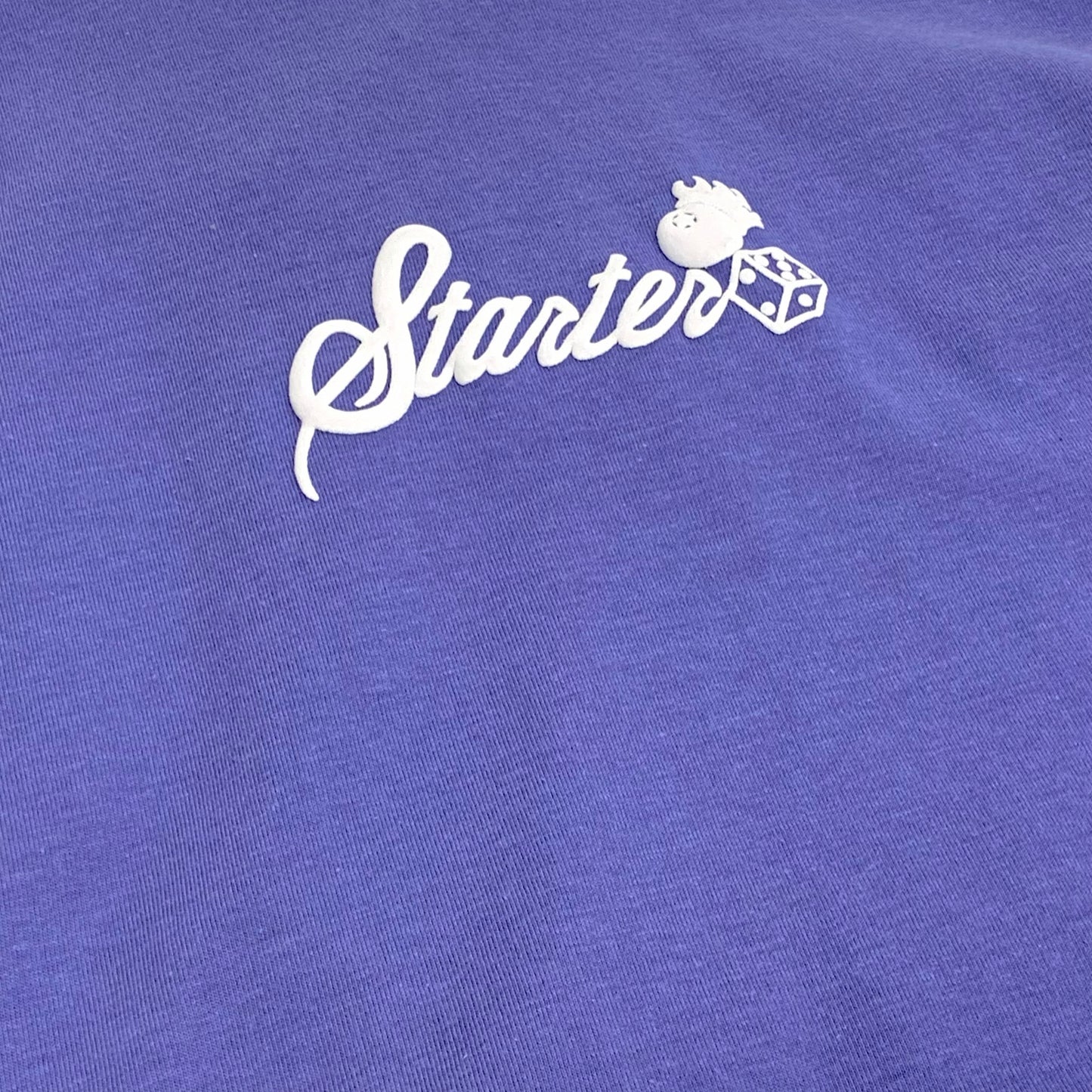 【中古品】【メンズ】 STARTER BLACK LABEL スターターブラックレーベル S/S Tee 半袖 プリント Tシャツ 150-260320-ea-02-fur サイズ：L カラー：パープル 万代Net店