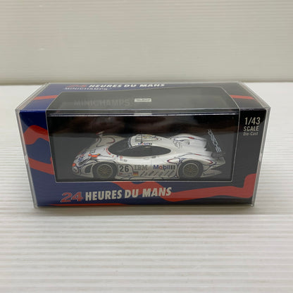 【中古品】 MINICHAMPS 1/43 Porsche 911 GT1 24h Le Mans 1998 Winner Mobil #26 ホワイト 24 HEURES DU MANS 430986926 ミニカー 061-260401-AS-18-min 万代Net店
