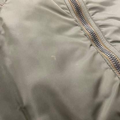 【中古品】【メンズ】 Buzz Rickson's バズリクソンズ MA-1 LION UNIFORM INC BR10981 T MA-1 ライオン ユニフォーム フライトジャケット アウター 復刻 145-251031-yo-16-fuz サイズ：XL カラー：カーキ 万代Net店