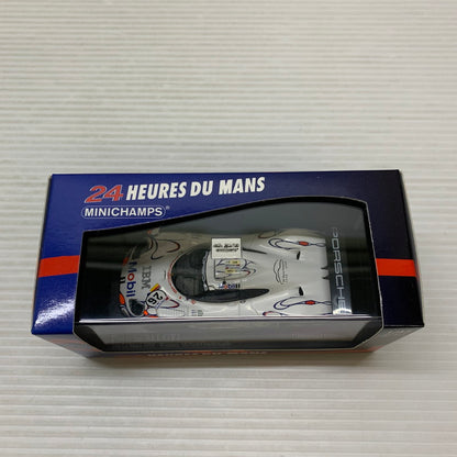 【中古品】 MINICHAMPS 1/43 Porsche 911 GT1 24h Le Mans 1998 Winner Mobil #26 ホワイト 24 HEURES DU MANS 430986926 ミニカー 061-260401-AS-18-min 万代Net店