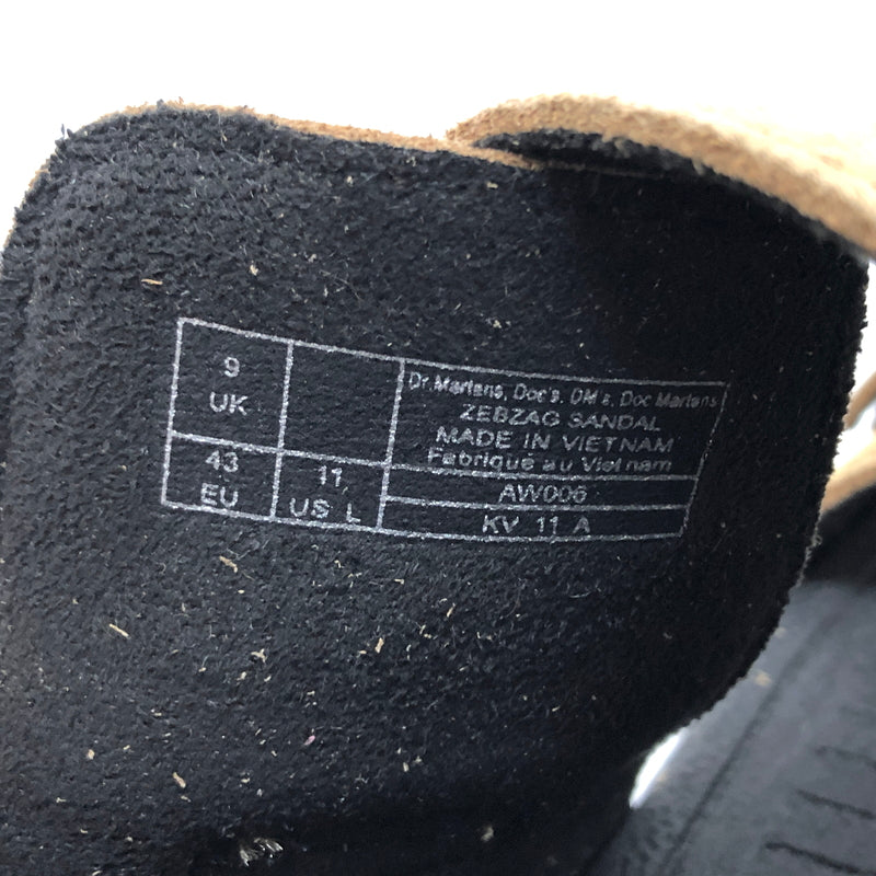 【中古品】【メンズ】 Dr. Martens ドクターマーチン ZEBZAG 42689200 ジェブジャック サンダル シューズ 靴 164-260806-rs-03-fur サイズ：UK9(日本サイズ：約28.0cm) カラー：ベージュ系 万代Net店
