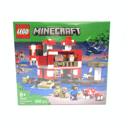 【中古美品】 レゴ(LEGO) マインクラフト ムーシュルームハウス 21270 038-260807-ko-01-fur 万代Net店