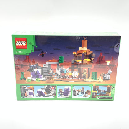 【中古美品】 レゴ(LEGO) マインクラフト 荒野の廃坑 21263 038-260807-ko-02-fur 万代Net店