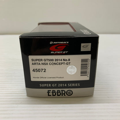 【現状渡し品】 EBBRO SUPER GT 2014 SERIES NSX ミニカー 061-260401-AS-19-min 万代Net店