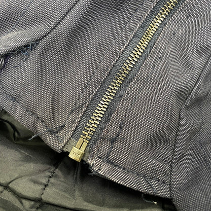 【現状渡し品】【メンズ】 BURBERRY LONDON バーバリー ロンドン RIB COLLAR MEDIUM COAT リブカラー ミディアム コート アウター 146-260726-kh-19-izu サイズ：52 カラー：ネイビー 万代Net店