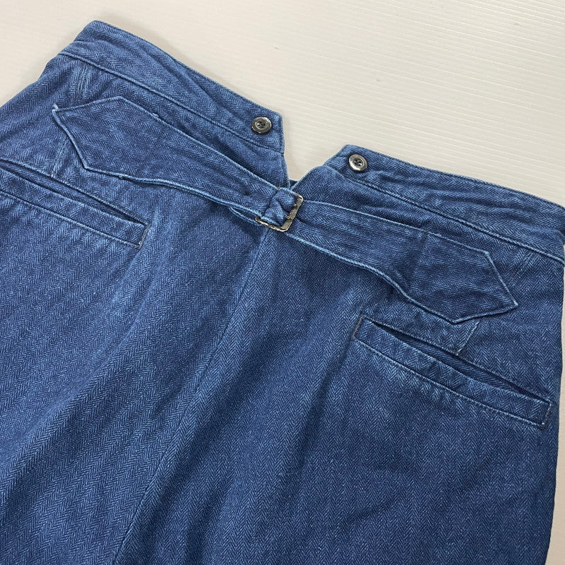 【中古品】【メンズ】 OUTIL ウティ COTTON TWILL DENIM PANTS コットンツイル デニムパンツ ボトムス 158-251031-yo-20-tei カラー：インディゴ 万代Net店