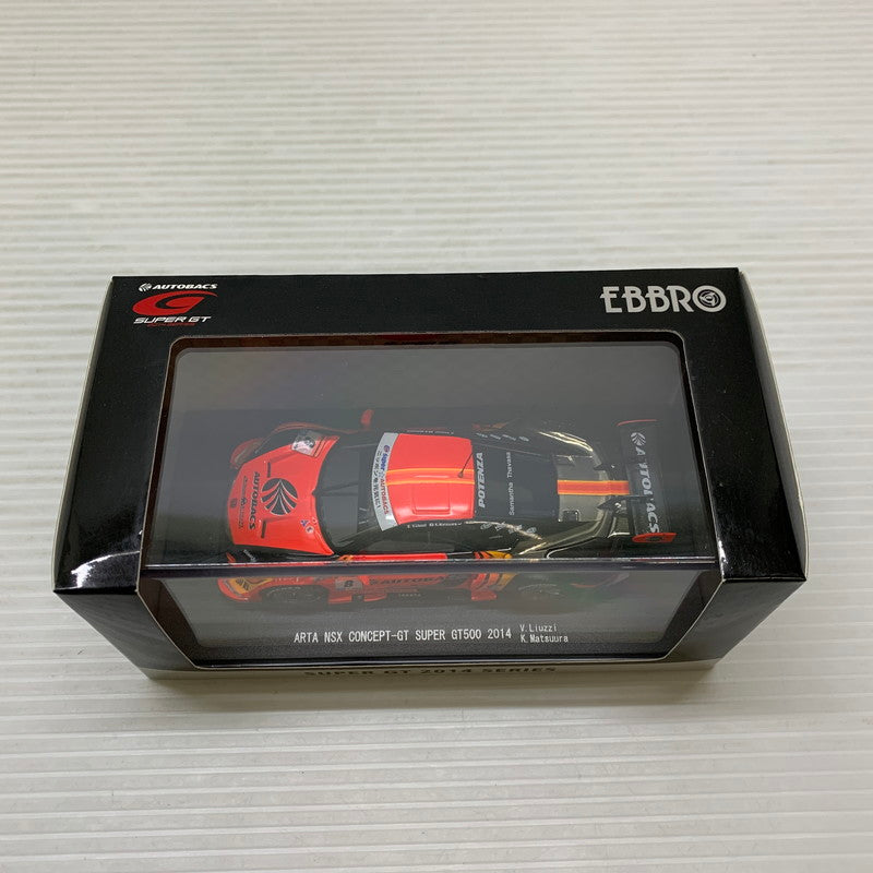 【現状渡し品】 EBBRO SUPER GT 2014 SERIES NSX ミニカー 061-260401-AS-19-min 万代Net店