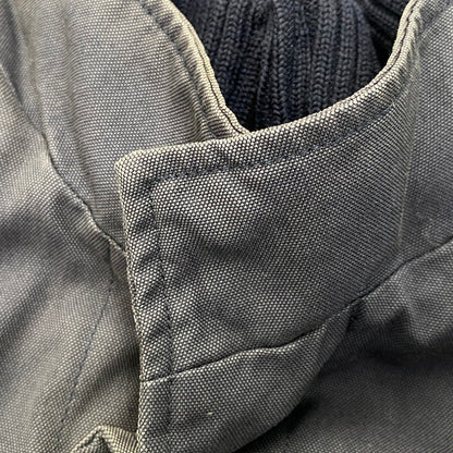 【現状渡し品】【メンズ】 BURBERRY LONDON バーバリー ロンドン RIB COLLAR MEDIUM COAT リブカラー ミディアム コート アウター 146-260726-kh-19-izu サイズ：52 カラー：ネイビー 万代Net店