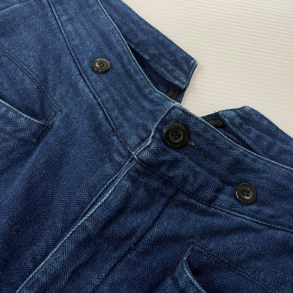 【中古品】【メンズ】 OUTIL ウティ COTTON TWILL DENIM PANTS コットンツイル デニムパンツ ボトムス 158-251031-yo-20-tei カラー：インディゴ 万代Net店