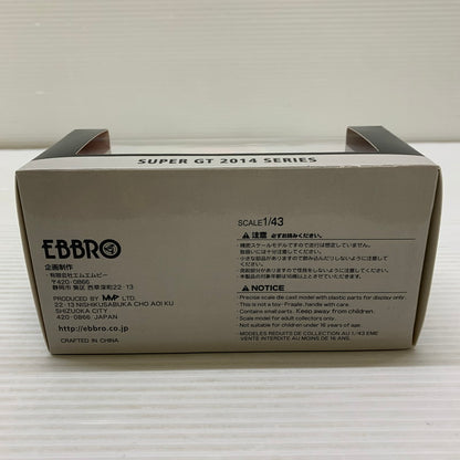 【現状渡し品】 EBBRO SUPER GT 2014 SERIES NSX ミニカー 061-260401-AS-19-min 万代Net店