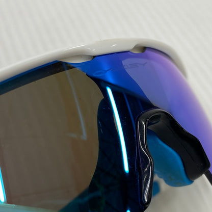 【中古品】【メンズ/レディース】 OAKLEY オークリー OJ9001-0131 RADER EV XS PATH レーダー パス サングラス 203-261027-kh-08-izu カラー：ホワイト×ライトブルー 万代Net店