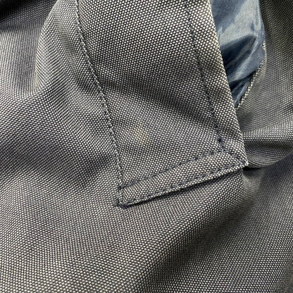 【現状渡し品】【メンズ】 BURBERRY LONDON バーバリー ロンドン RIB COLLAR MEDIUM COAT リブカラー ミディアム コート アウター 146-260726-kh-19-izu サイズ：52 カラー：ネイビー 万代Net店