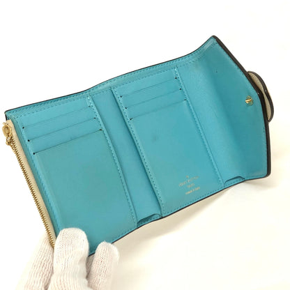 【現状渡し品】【レディース】 LOUIS VUITTON ルイ・ヴィトン M69176 ポルトフォイユLV ポンヌフ コンパクト カーフ 三つ折り 財布 ウォレット 179-260819-rs-01-fur カラー：アイボリー系 万代Net店