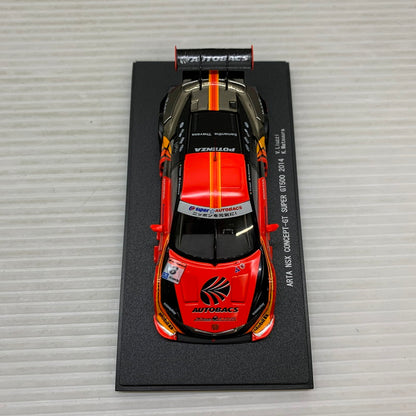 【現状渡し品】 EBBRO SUPER GT 2014 SERIES NSX ミニカー 061-260401-AS-19-min 万代Net店
