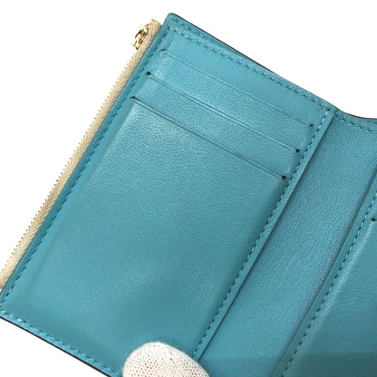 【現状渡し品】【レディース】 LOUIS VUITTON ルイ・ヴィトン M69176 ポルトフォイユLV ポンヌフ コンパクト カーフ 三つ折り 財布 ウォレット 179-260819-rs-01-fur カラー：アイボリー系 万代Net店