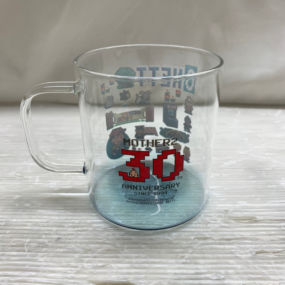 【現状渡し品】 一番くじ MOTHER2 ギーグの逆襲 30th Anniversary C賞 まちのおみやげガラスマグカップ オネット バンダイ 箱あり 052-261022-YT-02-min 万代Net店