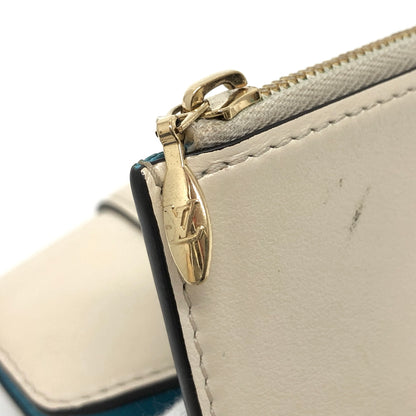 【現状渡し品】【レディース】 LOUIS VUITTON ルイ・ヴィトン M69176 ポルトフォイユLV ポンヌフ コンパクト カーフ 三つ折り 財布 ウォレット 179-260819-rs-01-fur カラー：アイボリー系 万代Net店