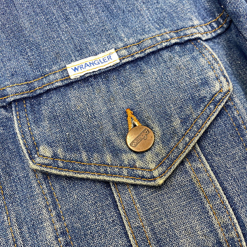 【現状渡し品】【メンズ】 WRANGLER ラングラー フラッグタグ USA製 DENIM JACKET デニム ジャケット アウター 146-260726-kh-20-izu カラー：インディゴ 万代Net店