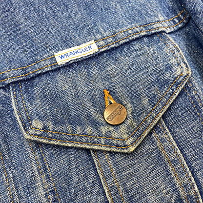 【現状渡し品】【メンズ】 WRANGLER ラングラー フラッグタグ USA製 DENIM JACKET デニム ジャケット アウター 146-260726-kh-20-izu カラー：インディゴ 万代Net店