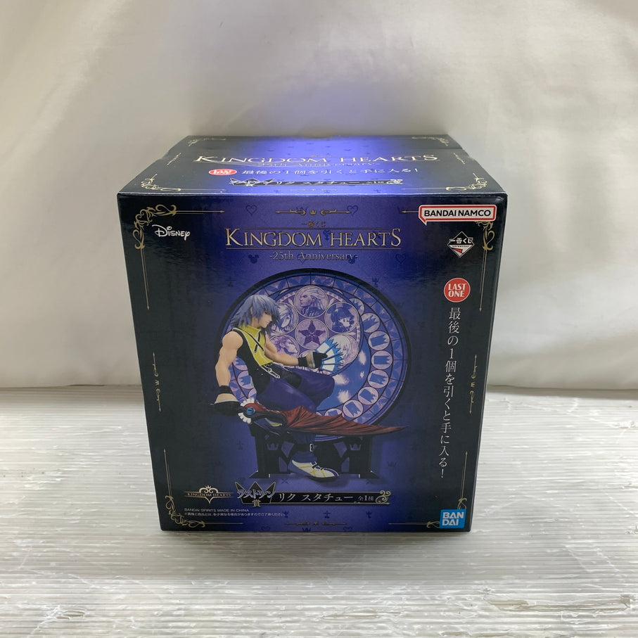 【中古品】 一番くじ KINGDOM HEARTS -25th Anniversary- ラストワン賞 リク スタチュー フィギュア バンダイ 箱あり 052-261022-YT-03-min 万代Net店